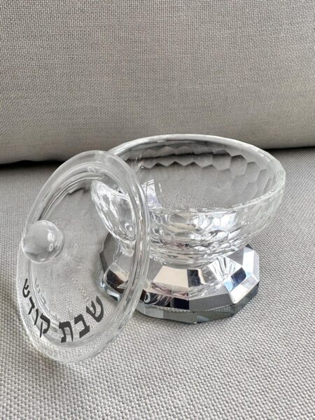 מלחיה מקריסטל מהודרת גוון שקוף