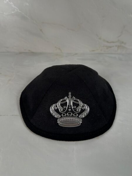 כיפה " כתר " גוון שחור