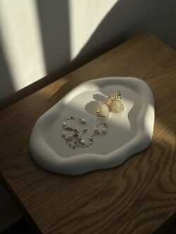 ⁦מגש מבטון - דגם צלחת⁩ – תמונה ⁦2⁩