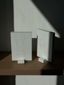 ⁦הדלקת נרות שבת בעיצוב יוקרתי מבטון⁩ – תמונה ⁦3⁩