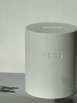 ⁦קופת צדקה יוקרתית מבטון⁩ – תמונה ⁦5⁩