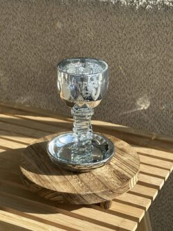 ⁦גביע קידוש מהודר ״עד ביאת משיח״⁩ – תמונה ⁦3⁩