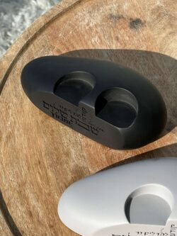 ⁦פמוט חלוק נחל זוגי - שחור⁩ – תמונה ⁦2⁩