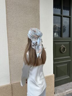 כיסוי ראש דגם פרחים