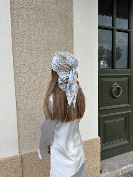 כיסוי ראש דגם פרחים