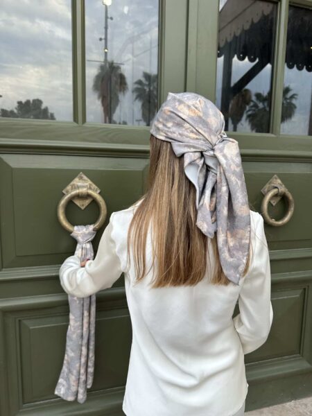 כיסוי ראש דגם עננים