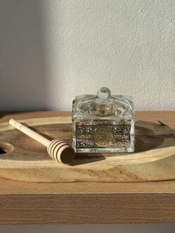 ⁦כלי מהודר לדבש מקריסטל⁩ – תמונה ⁦3⁩