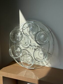 קערת פסח מסגרת כסף – תמונה 2