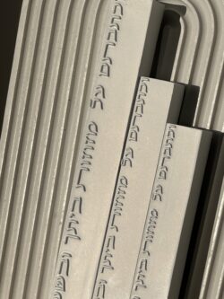 ⁦מזוזה מהודרת דגם "וכתבתם על .." - 20 ס"מ⁩ – תמונה ⁦2⁩