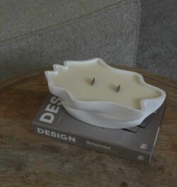 ⁦נר סירה - לבן⁩ – תמונה ⁦4⁩