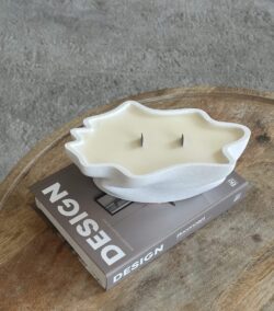 ⁦נר סירה - לבן⁩ – תמונה ⁦3⁩