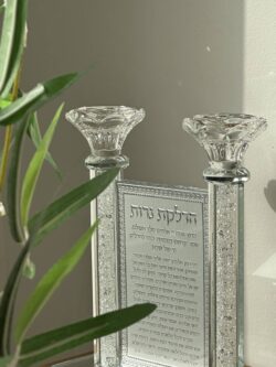 ⁦פמוטי קריסטל מהודרים⁩ – תמונה ⁦2⁩