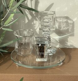 ⁦סט הבדלה שקוף מהודר⁩ – תמונה ⁦5⁩