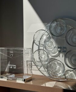 סט ליל הסדר מהודר לפסח - כסף