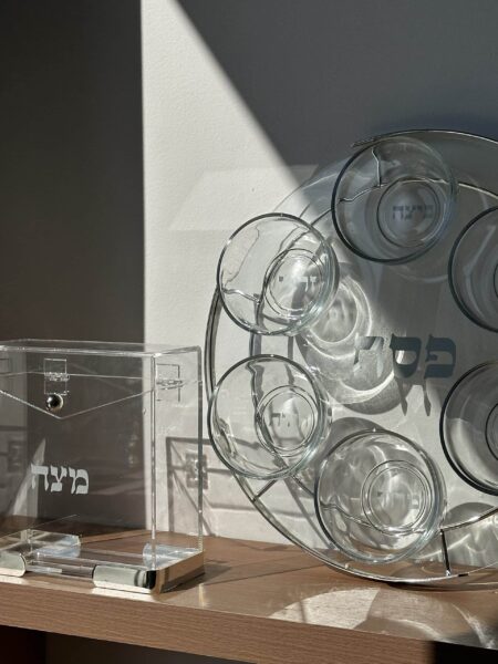 סט ליל הסדר מהודר לפסח - כסף