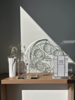 סט חירות מהודר לפסח - כסף – תמונה 3