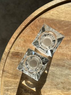 ⁦זוג פמוטי קריסטל⁩ – תמונה ⁦2⁩