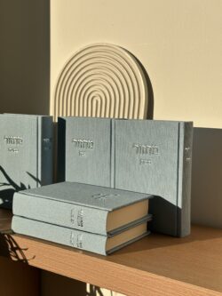 ⁦סט מחזורים מהודר - תכלת⁩ – תמונה ⁦3⁩