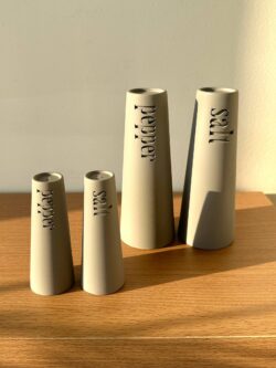 ⁦סט מלח פלפל מבטון⁩ – תמונה ⁦2⁩