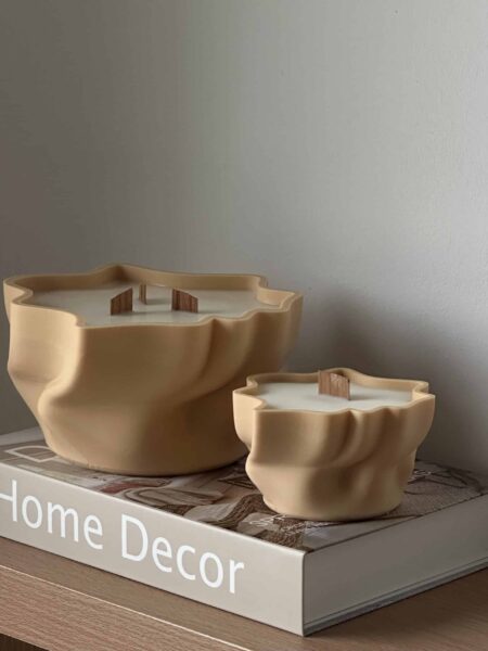 סט נרות ליב - חול