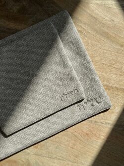 סט טלית ותפילין דמוי עור – תמונה 2