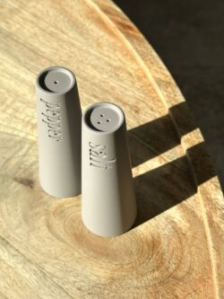 סט מלח פלפל מיני מבטון