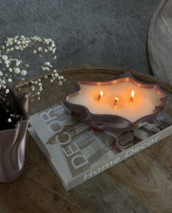 נר סירה - ורוד עתיק