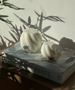 ⁦סט נרות ספירלה⁩ – תמונה ⁦2⁩