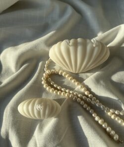 ⁦סט נרות צדפה⁩ – תמונה ⁦2⁩