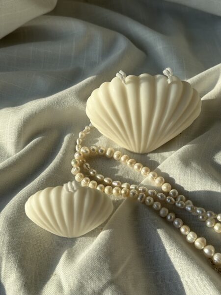 סט נרות צדפה